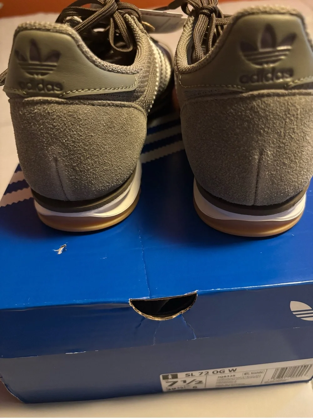 Adidas SL 72 -Suede- Orbit Green